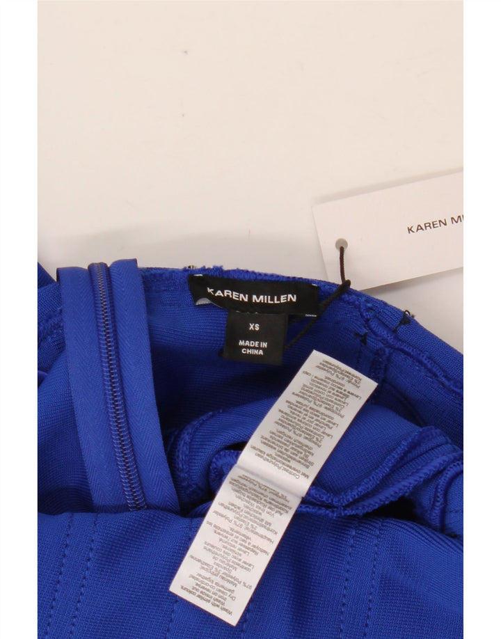 KAREN MILLEN Leggings pentru femei UK 6 XS Poliester albastru