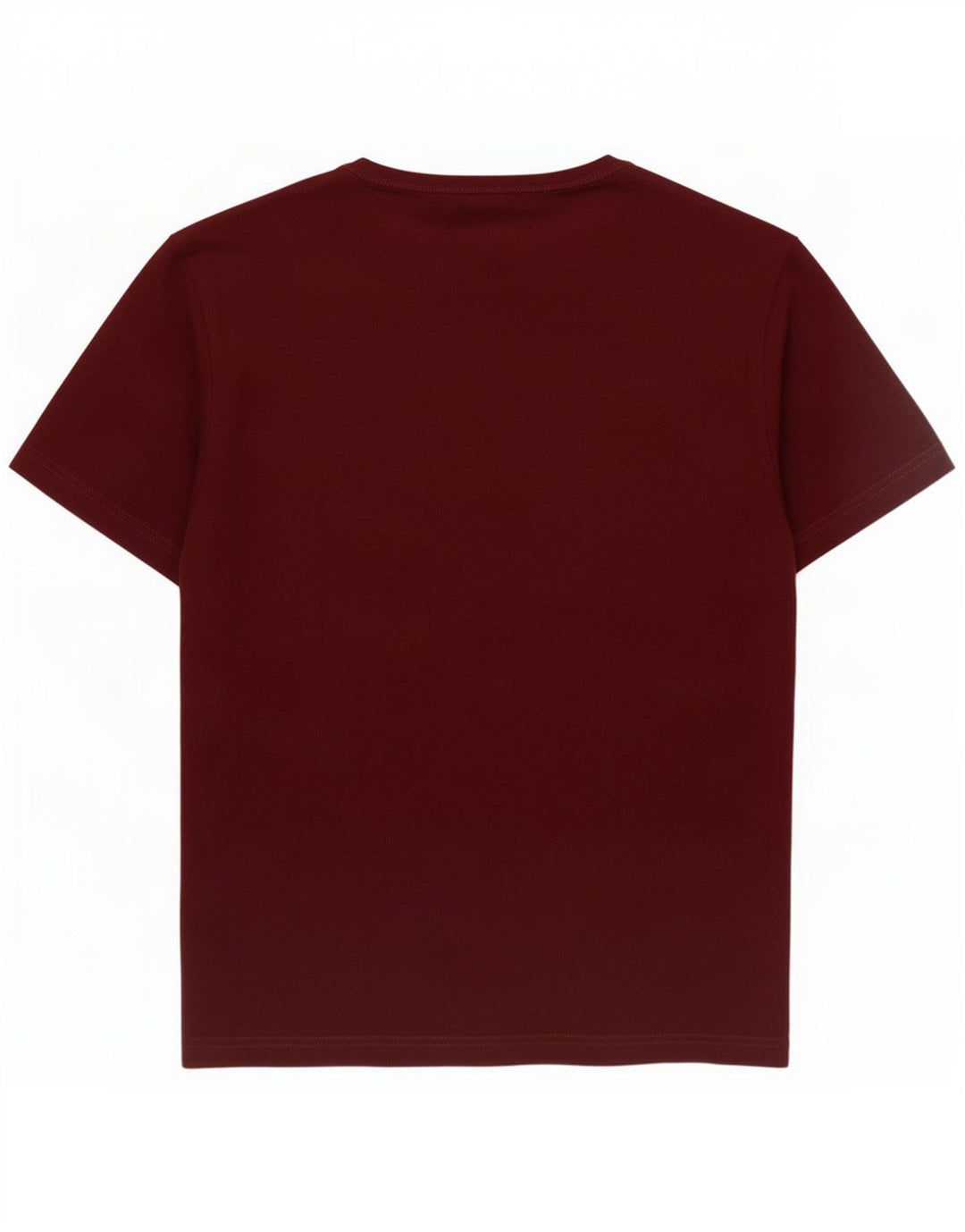 Tricou pentru bărbați Penguin Top mic din bumbac burgundă