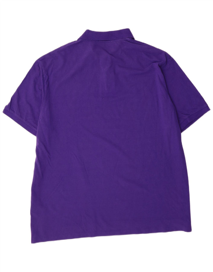 POLO RALPH LAUREN Tricou polo pentru bărbați 3XL bumbac violet