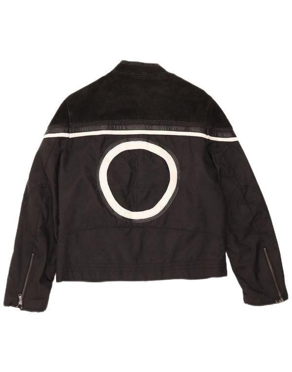 Jachetă pentru femei Les Boulevards Graphic Racer IT 48 XL Negru Colorblock