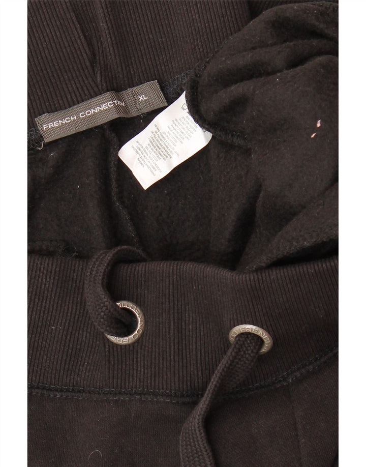 FRENCH CONNECTION Pantaloni de trening pentru bărbați Pantaloni de jogging XL Bumbac negru