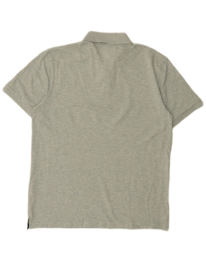 Cămașă polo Hugo Boss pentru bărbați, bumbac verde mare