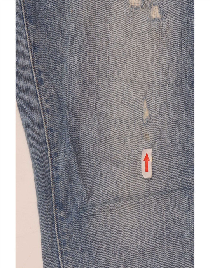 Blugi Levi's 711 Distressed Slim W27 L28 Bumbac albastru