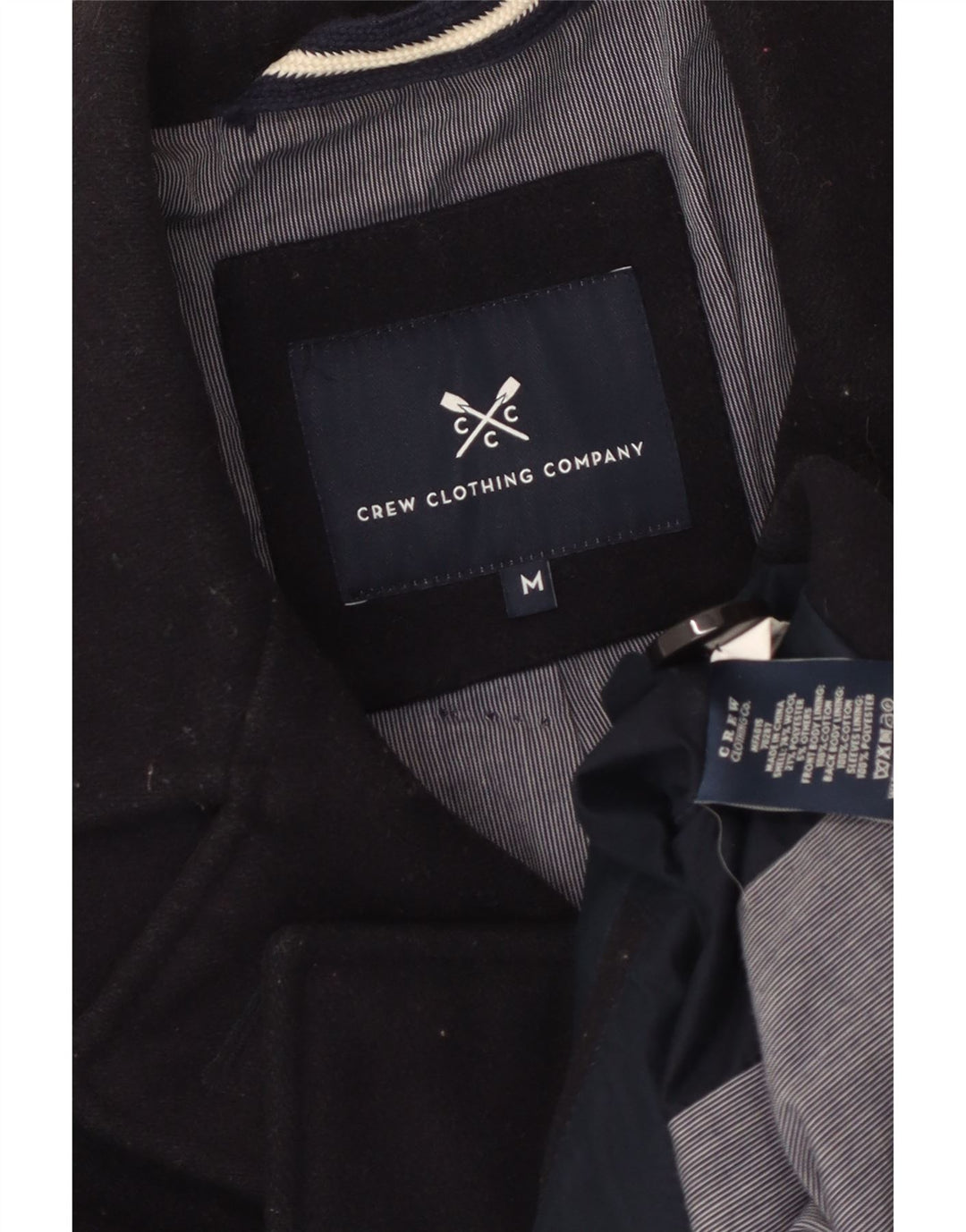 Crew Clothing Palton pentru bărbați Marea Britanie 38 Mediu Lână bleumarin