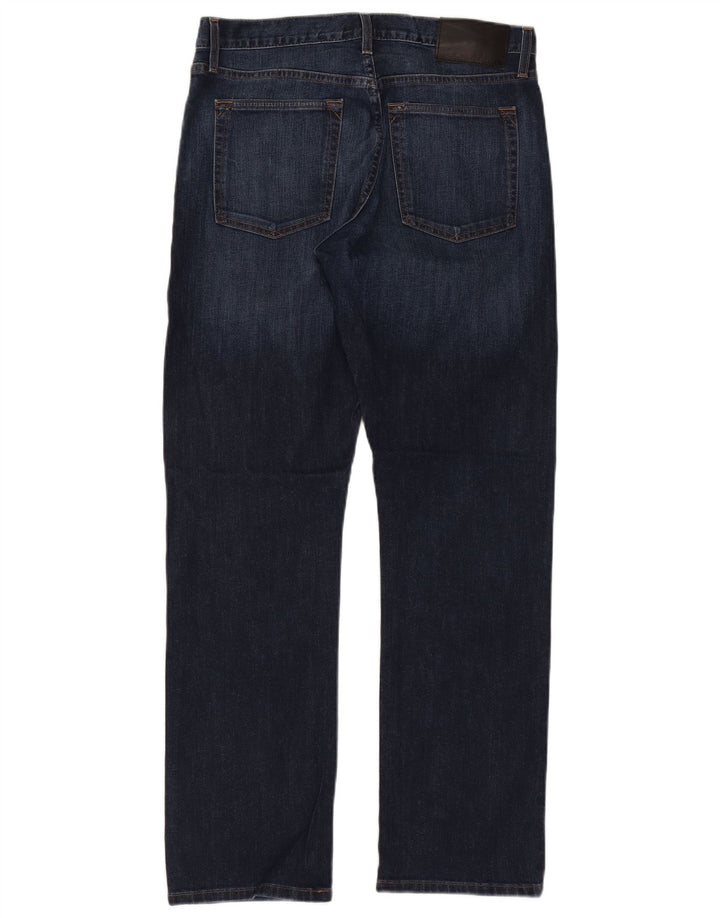 Blugi drepți pentru bărbați Eddie Bauer W34 L32 Bumbac albastru