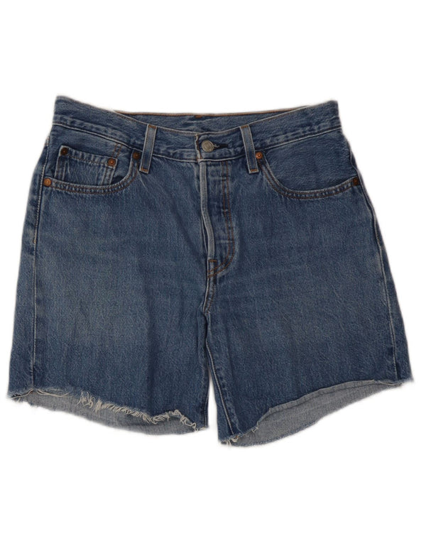 Pantaloni scurți Levi's 501 Denim W27 Small Blue Bumbac