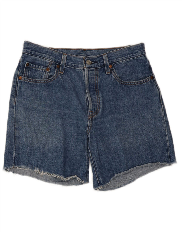 Pantaloni scurți Levi's 501 Denim W27 Small Blue Bumbac