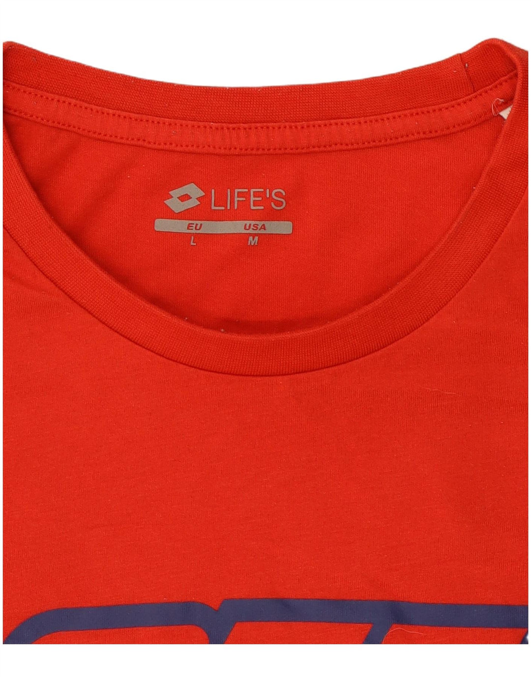 Tricou grafic pentru bărbați Lotto Top Medium Red