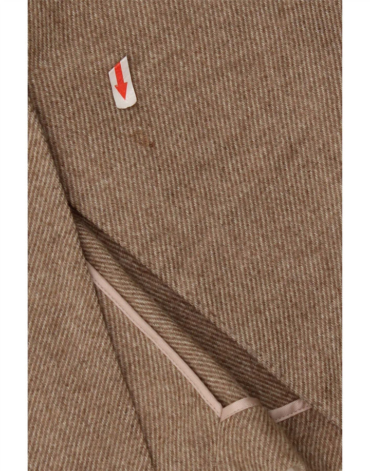 Massimo Dutti Jachetă Blazer Femei 1 Buton UK 12 Medium Bej