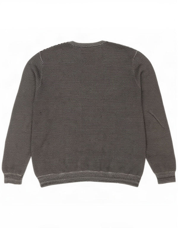 Marks & Spencer Pulover pentru bărbați cu gât de barcă XL Bleumarin Flecked