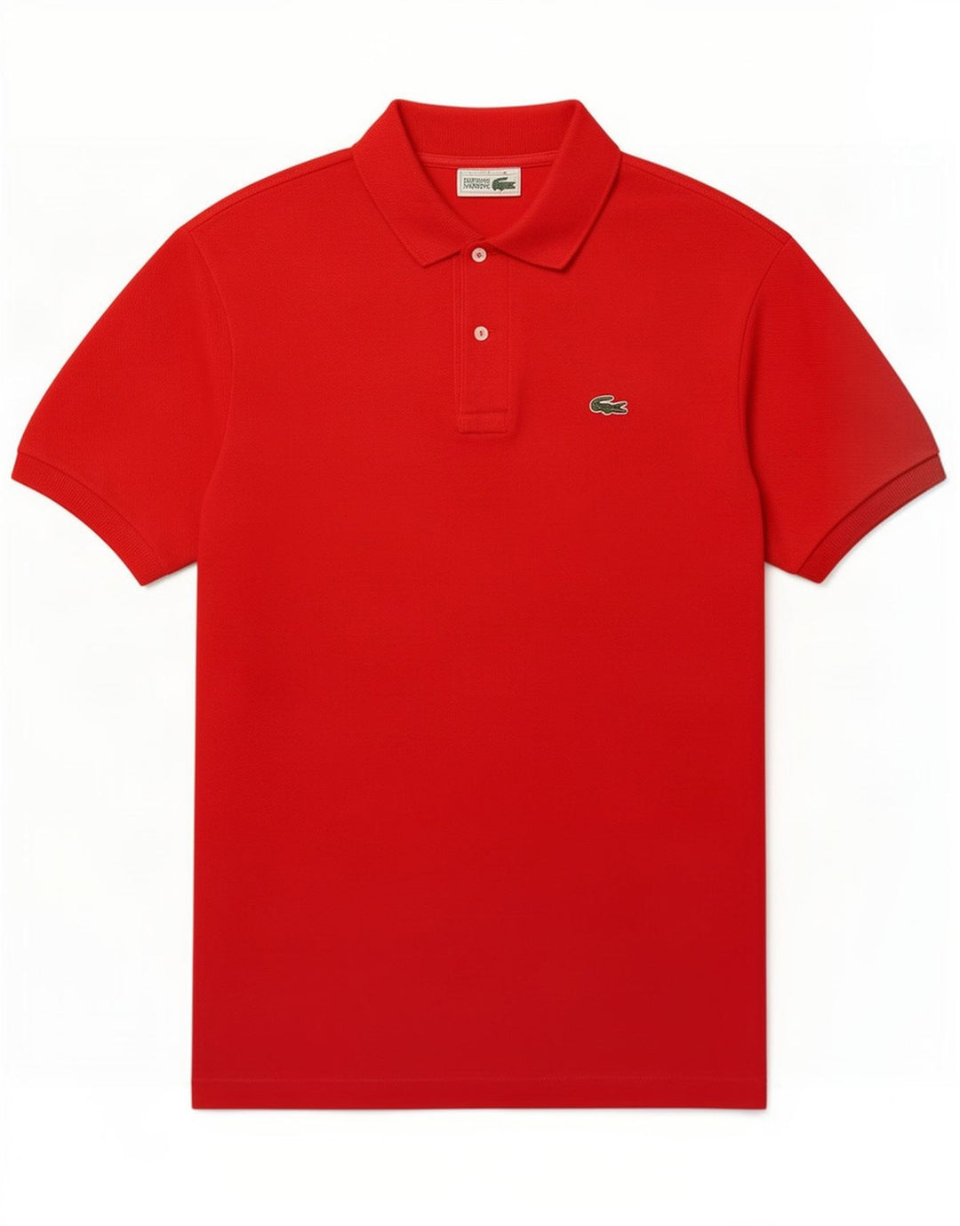 Tricou polo pentru bărbați Lacoste Mărimea 4 Roșu Mediu