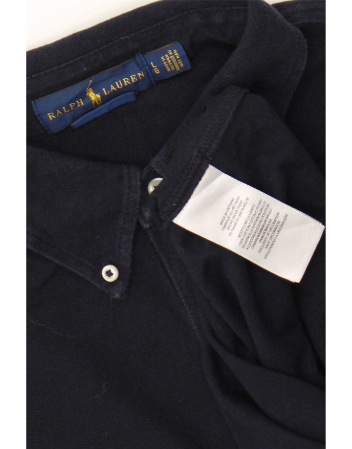 Cămașă pentru bărbați Ralph Lauren, mare, albastru, bumbac