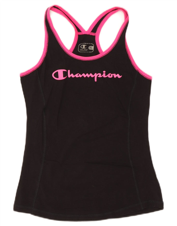 Top Vest cu grafic Pro-tec pentru femei Champion UK 12 Medium Black