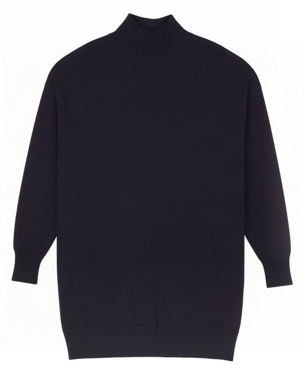 Rochie cu pulover supradimensionată pentru femei Marks & Spencer UK 14 Medium Bleumarin