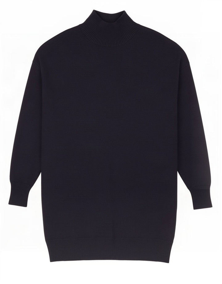 Rochie cu pulover supradimensionată pentru femei Marks & Spencer UK 14 Medium Bleumarin