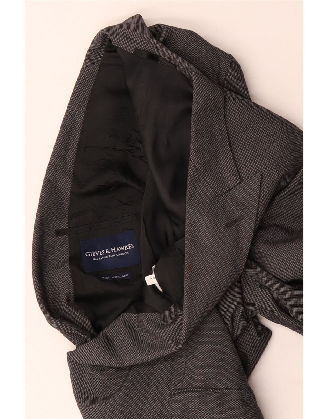 Gieves & Hawkes Jachetă pentru bărbați, slim Fit, UK 40, mare, gri