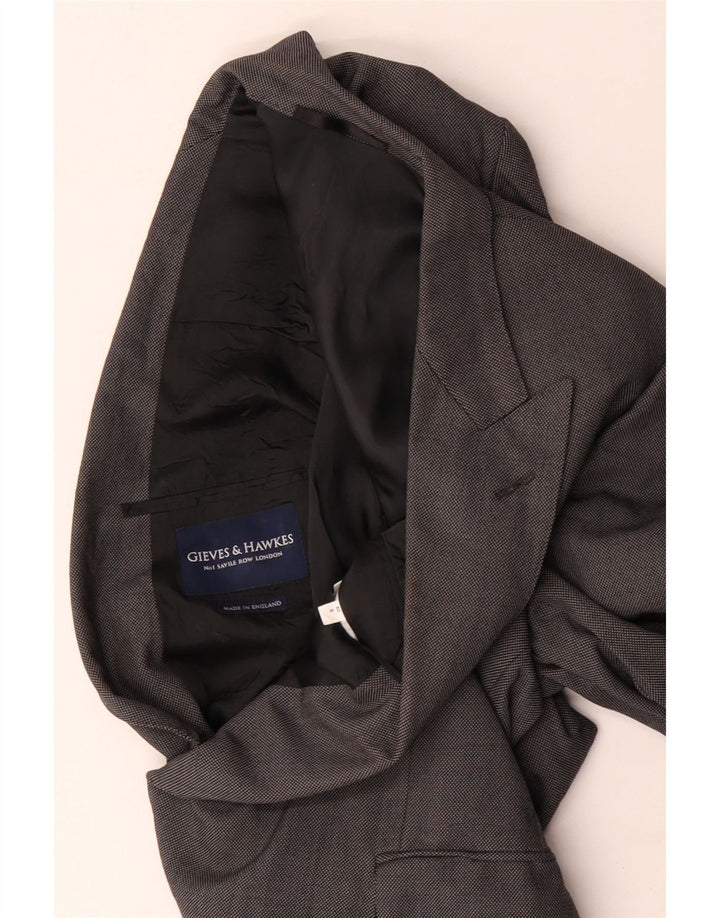 Gieves & Hawkes Jachetă pentru bărbați, slim Fit, UK 40, mare, gri