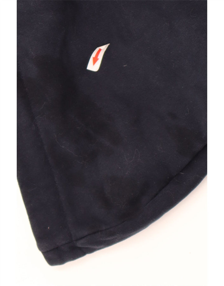 Pulover Superdry pentru femei, cu fermoar, cu capota, UK 12 Medium, bleumarin, color block