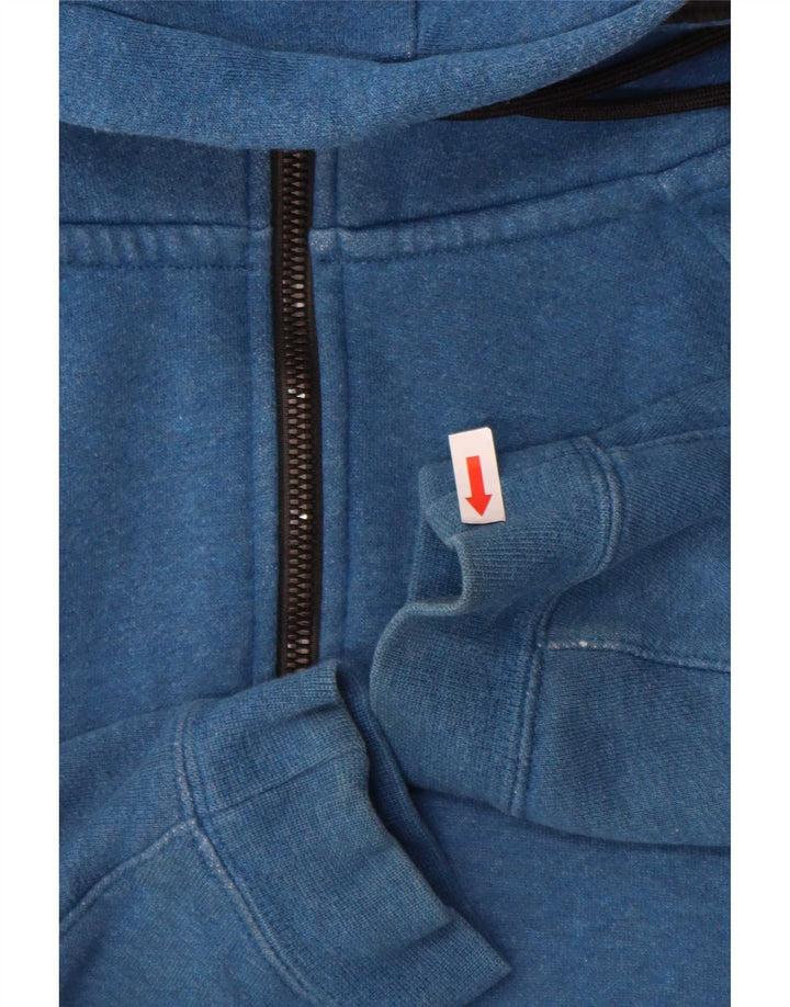 Pulover Nike pentru bărbați, cu fermoar, din bumbac color-bloch, albastru mediu