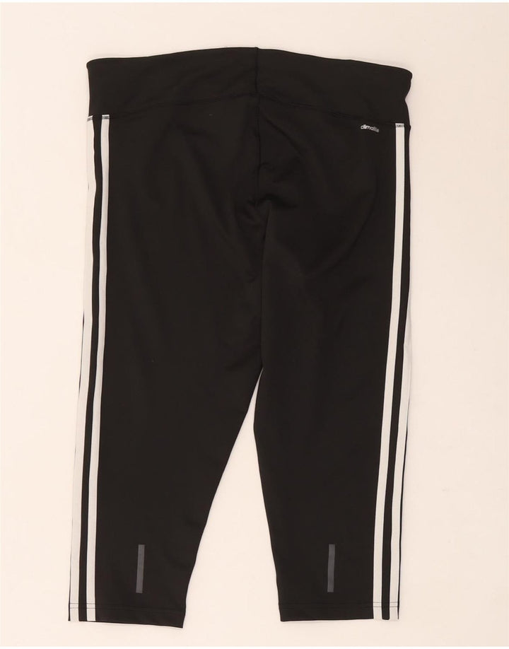 Leggings Adidas Climalite Capri pentru femei Marea Britanie 16/18 Poliester negru mare