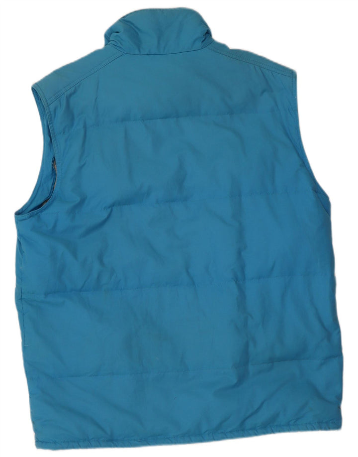 Gilet căptușit pentru bărbați Sergio Tacchini IT 48, bumbac albastru mediu