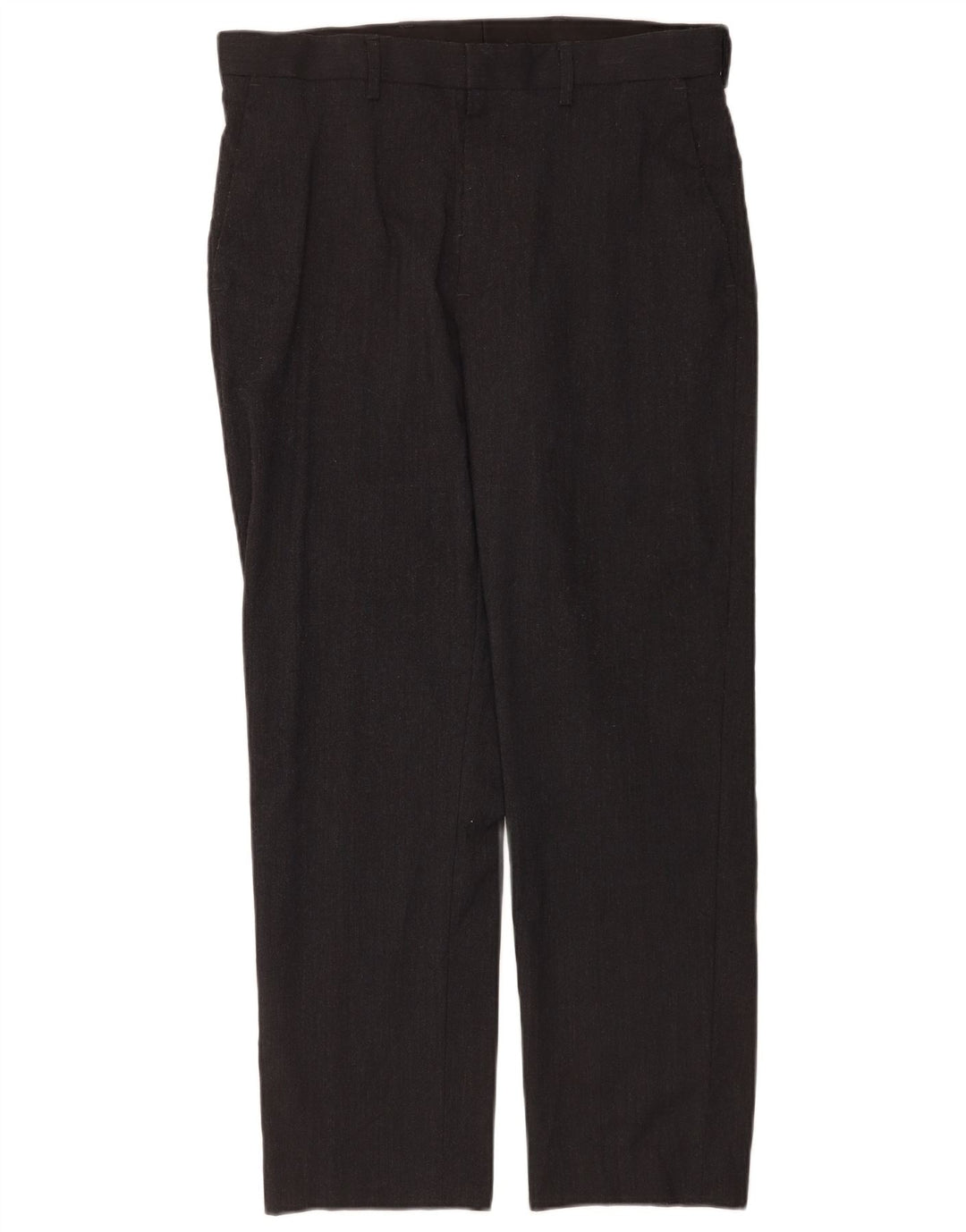 Pantaloni chino drepți pentru bărbați Marks & Spencer W32 L29 gri pete
