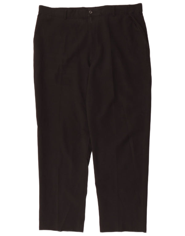 Pantaloni chino conici pentru bărbați FARAH L42 L31 Poliester negru