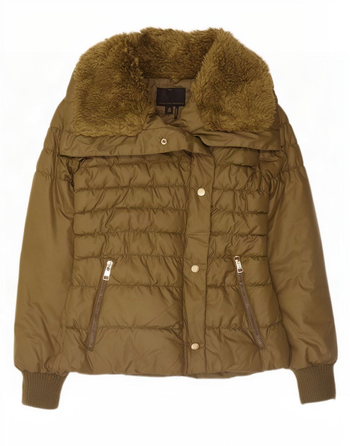Jachetă căptușită pentru femei Buffalo UK 12 Medium Kaki Poliester