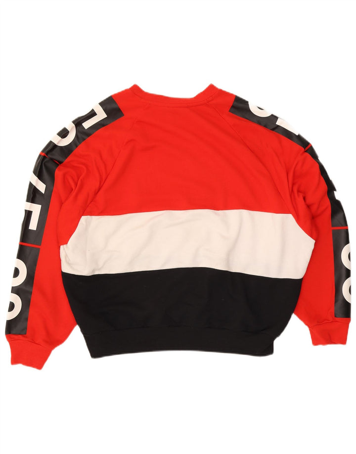 Pulover de hanorac grafic Adidas pentru femei UK 12 Medium Multicolor