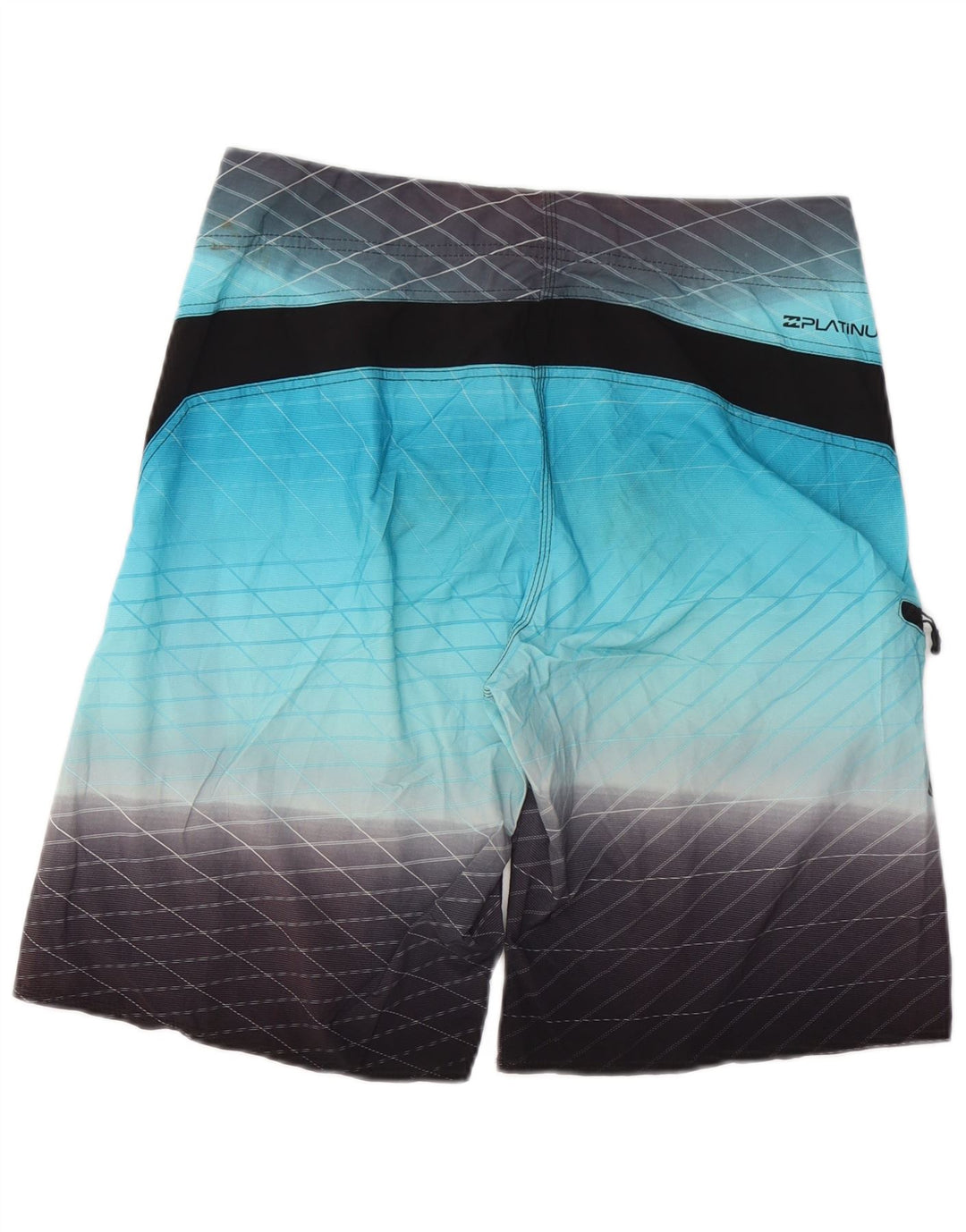 Pantaloni scurți de înot grafic pentru bărbați Billabong, albastru mediu, poliester color bloc
