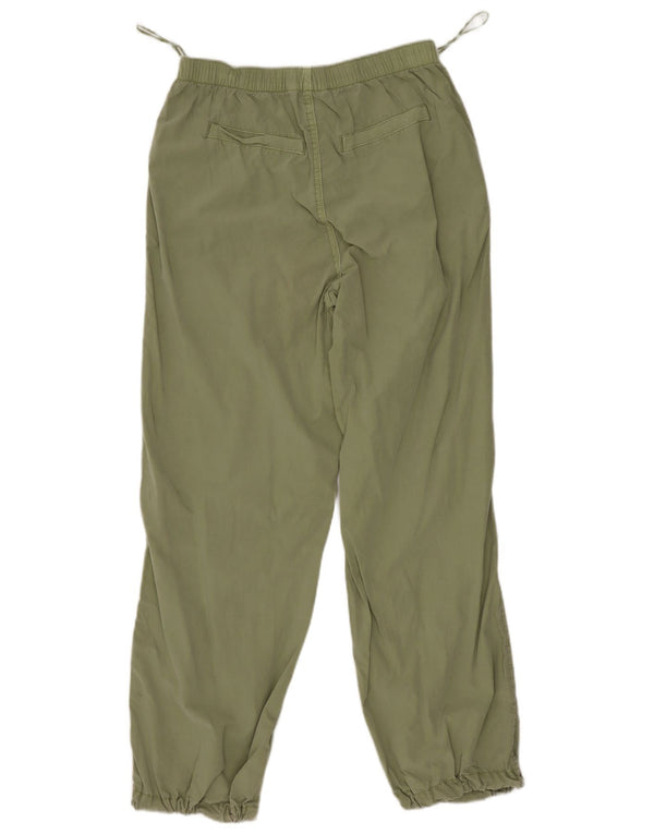Marks & Spencer Boys Joggers Cargo Trousers 11-12 Years W24 L25 Khaki
