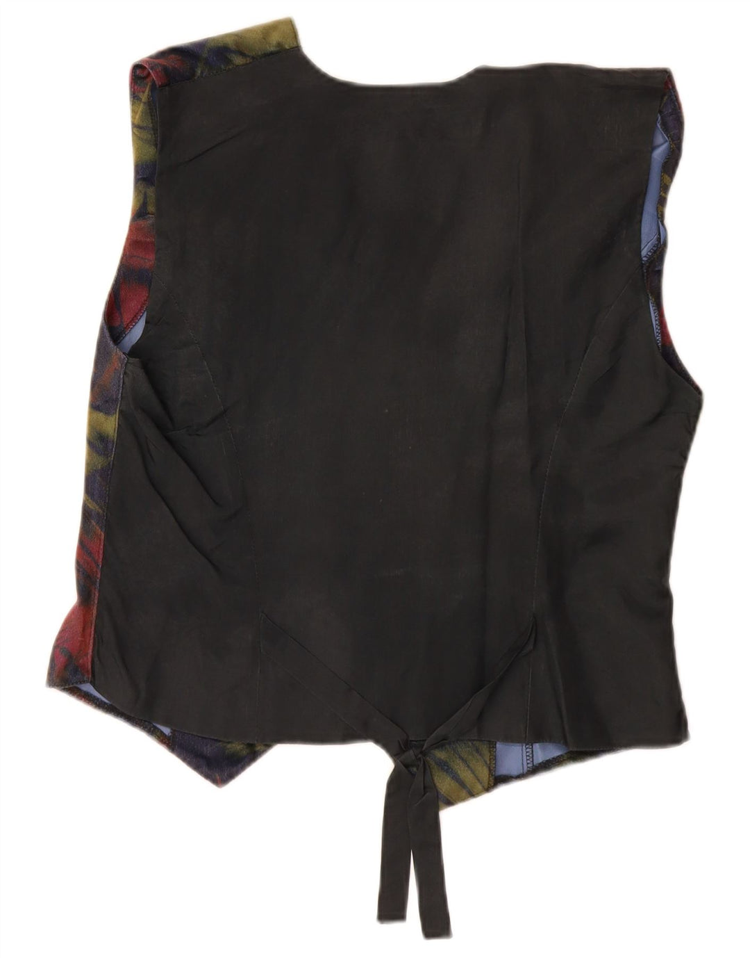 Vestă pentru femei VINTAGE UK 12 Medium Bleumarin Floral