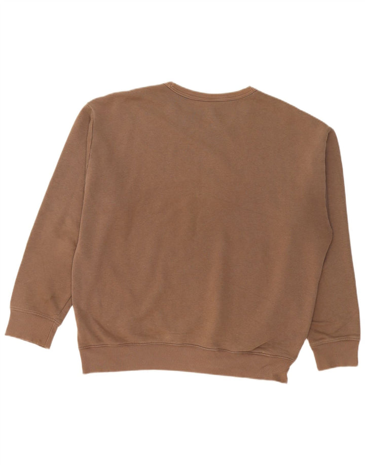 Pulover pentru bărbați REEBOK loose fit, maro mediu