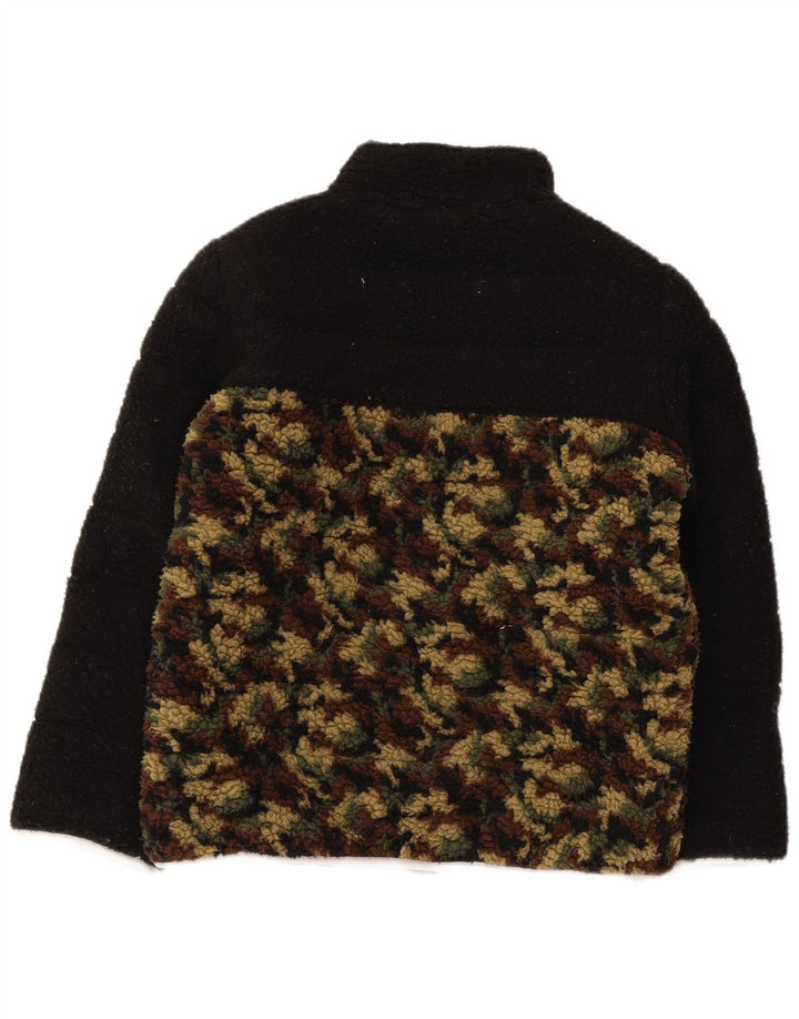 Jachetă fleece pentru băieți Umbro 12-13 ani poliester camuflaj negru