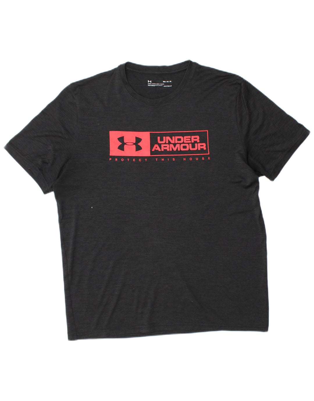 Tricou grafic pentru bărbați UNDER ARMOUR Heat Gear Top Mediu Negru