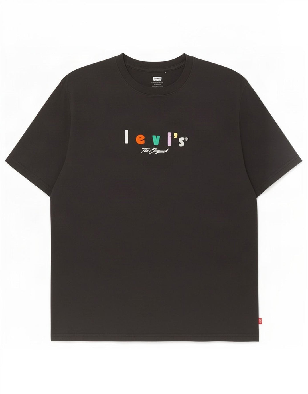 Tricou grafic pentru bărbați Levi's Top mediu negru bumbac