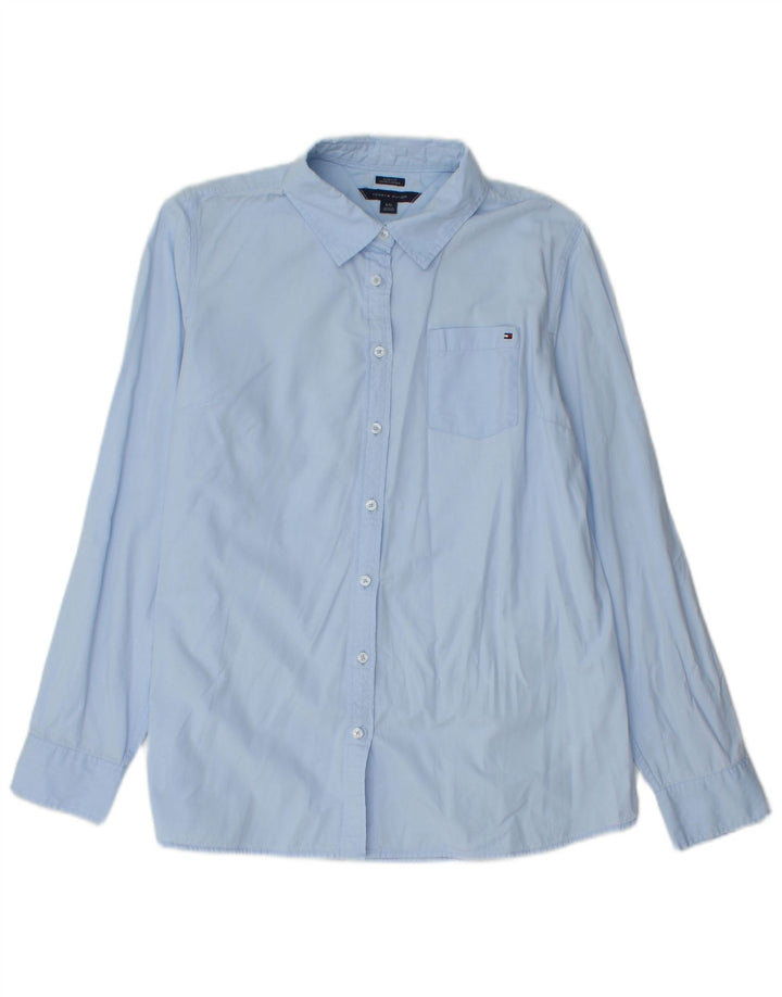 Cămașă pentru femei Tommy Hilfiger Classic Fit, mare, albastru, bumbac