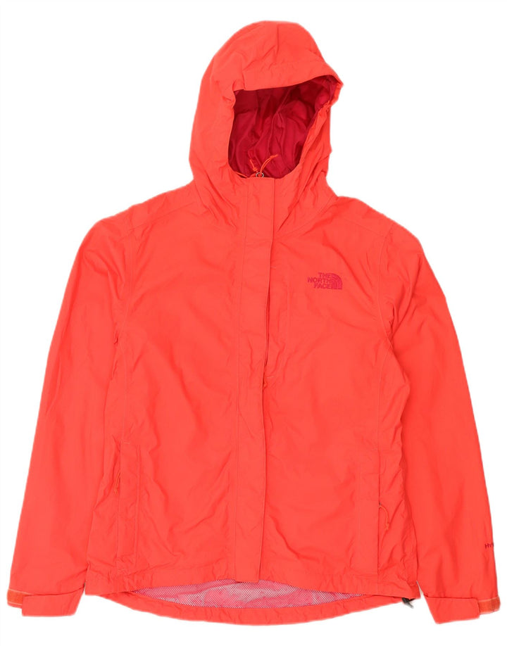 Jachetă de ploaie The North Face pentru femei Hyvent cu glugă supradimensionată UK 10 Small Red