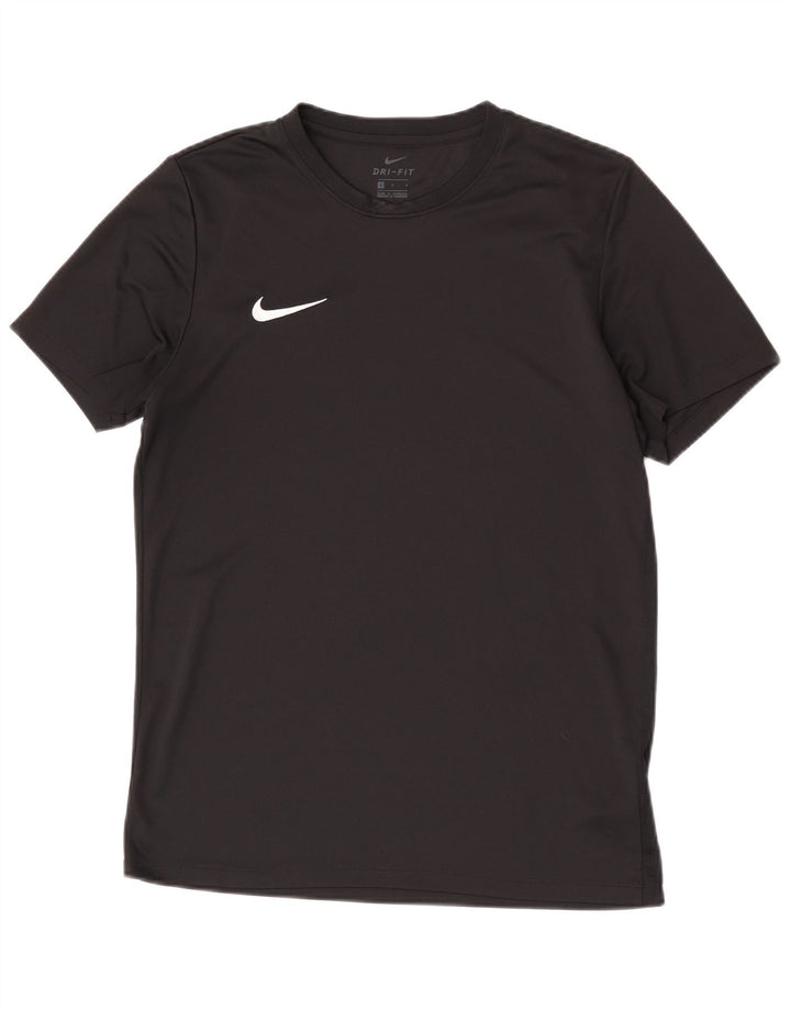 Tricou Nike Dri Fit pentru bărbați Top mare din poliester negru