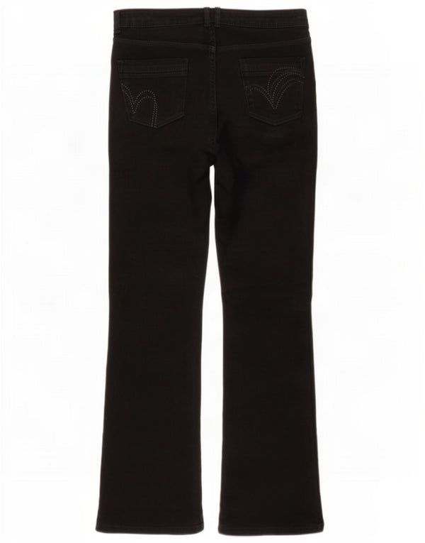 Marks & Spencer Blugi pentru femei Per Una Bootcut UK 14 Large W32 L30 Black