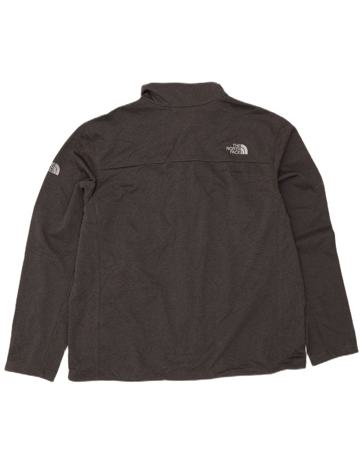 Jachetă de trening pentru bărbați The North Face, poliester gri XL