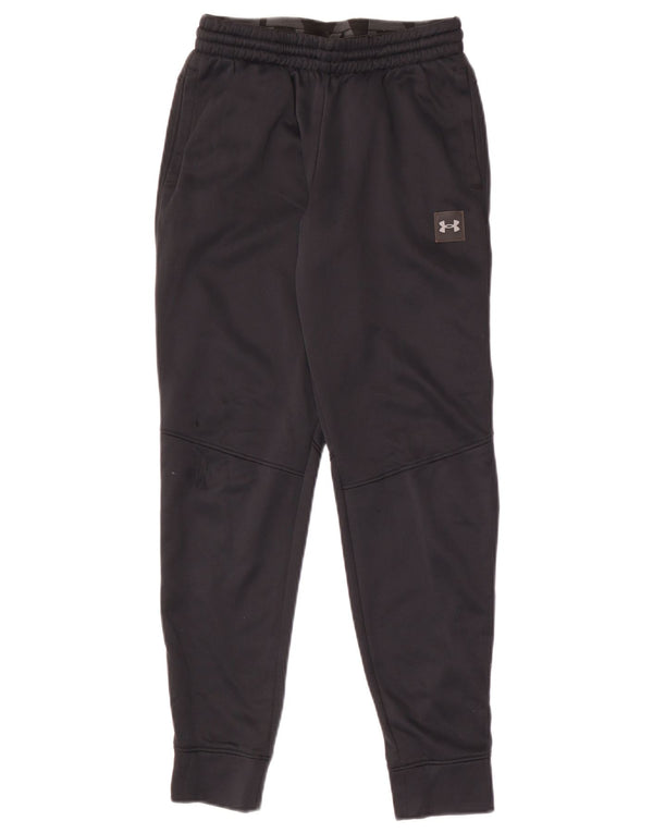 Pantaloni de trening Under Armour pentru băieți Pantaloni de jogging 11-12 ani mare negru