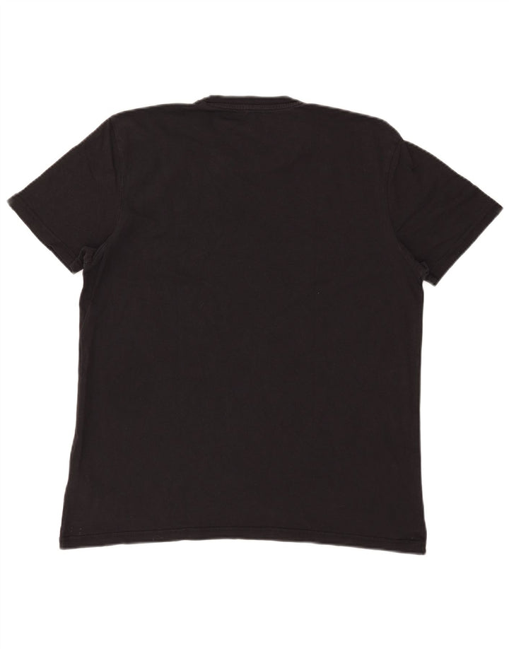 Tricou pentru bărbați Alpha Industries Top Medium Negru Bumbac
