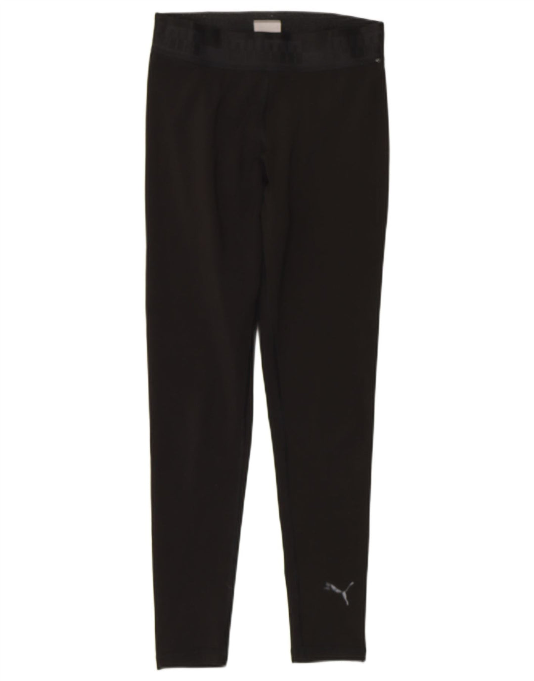 Leggings grafic PUMA pentru femei UK 8 Small Black