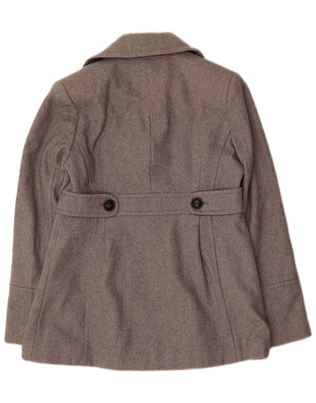 Palton Dkny pentru femei US 6 Medium Gri Lână