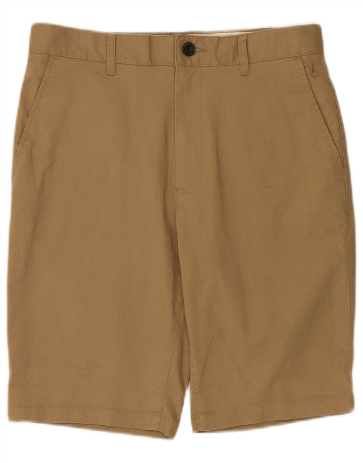 Pantaloni scurți chino Jack Wills pentru bărbați W30, bumbac mediu bej