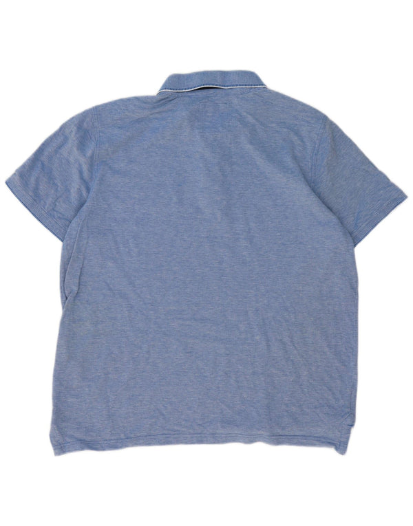 Crew Clothing Tricou polo pentru bărbați 2XL, bumbac albastru