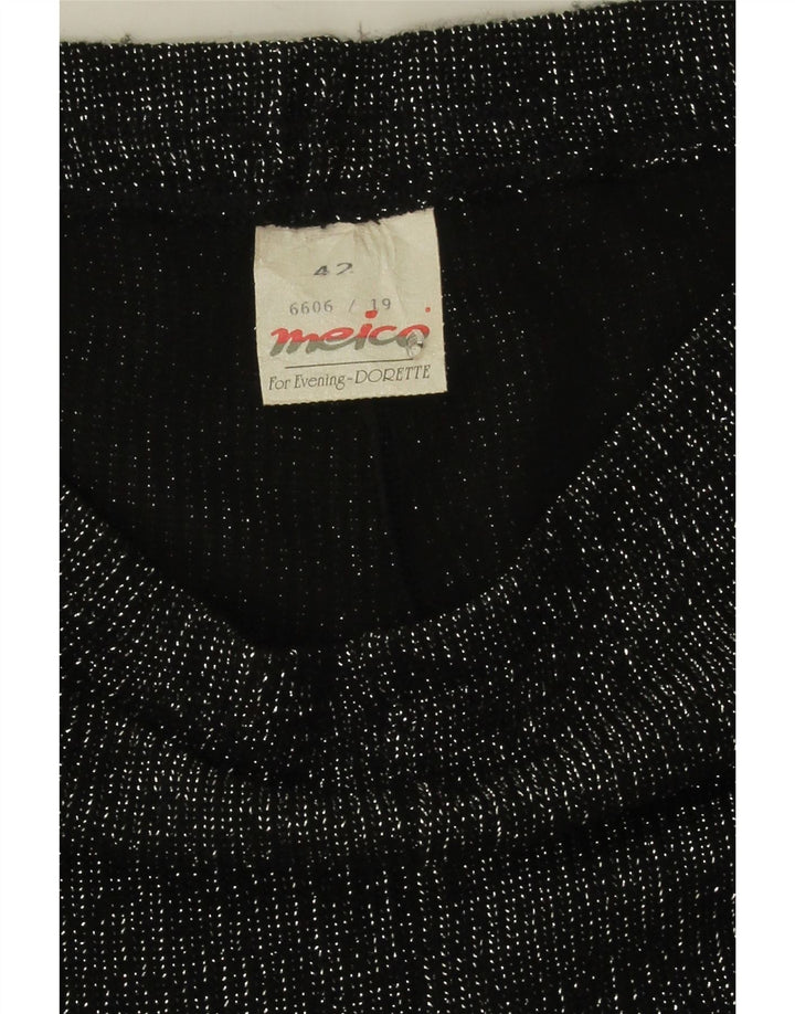 Jambiere Meico pentru femei IT 42 Medium Black Flecked Polyacrilic