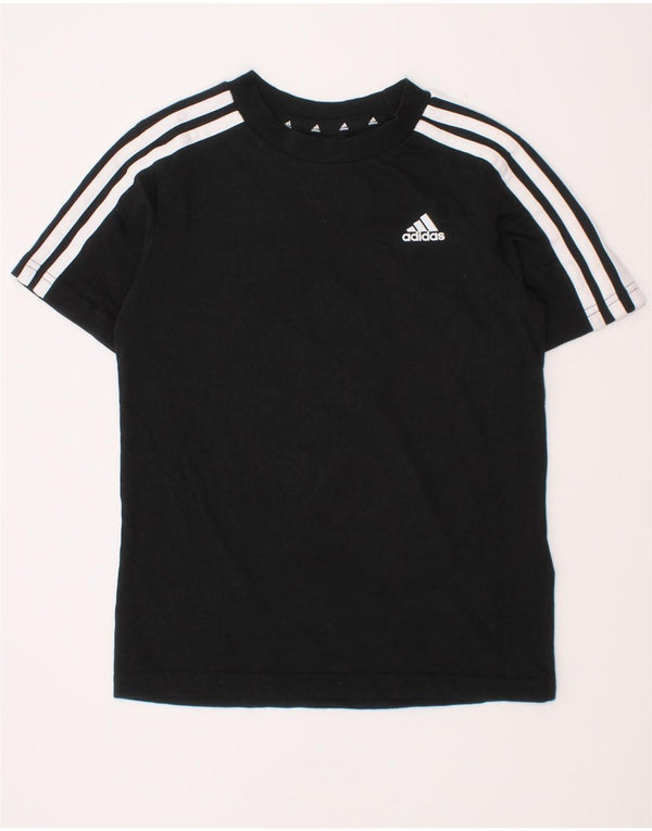 Tricou Băieți Adidas Top 7-8 Ani Bumbac Negru