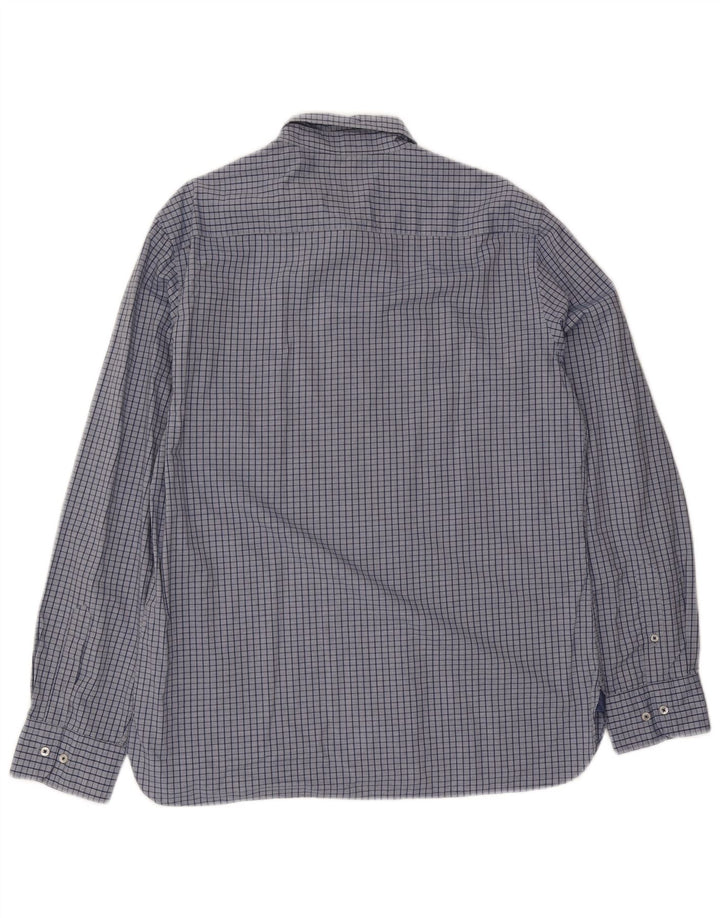 Cămașă Massimo Dutti pentru bărbați, XL, albastru, cu carouri